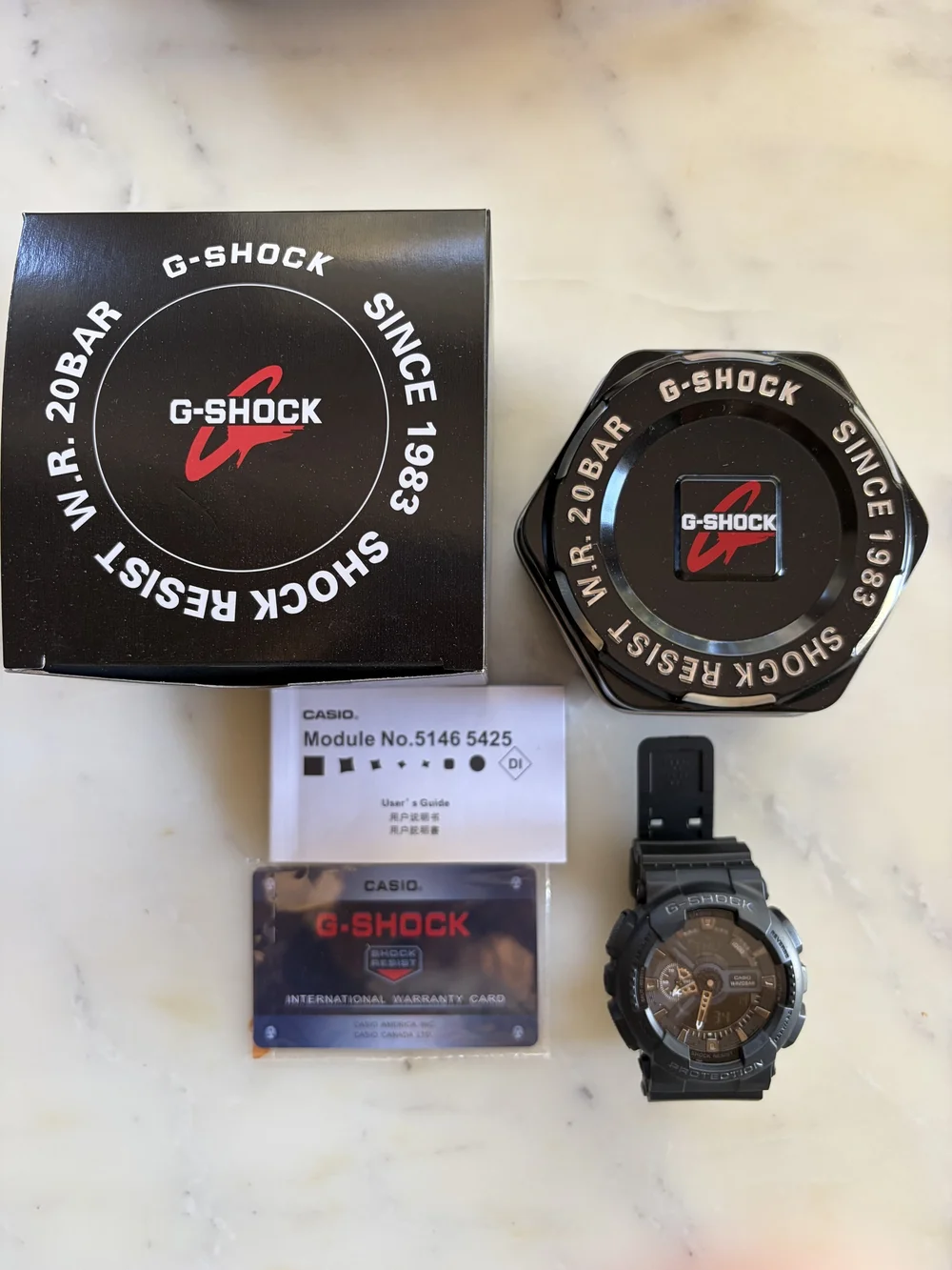 Casio G-Shock Black and Gray Sport Watch